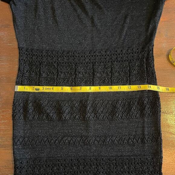 Armani Exchange Women's Lace Mini Black Dress Size XS - Picture 6 of 7